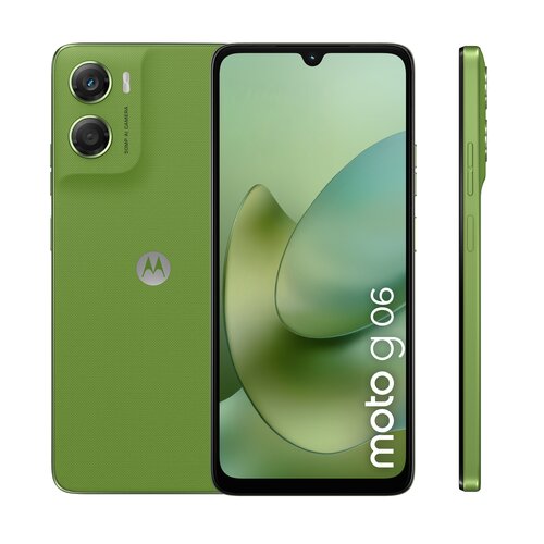 Motorola moto g06, 17,5 cm (6.88"), Doppia SIM, Android 15, 4G, USB tipo-C, 8 GB 256GB, 5200 mAh, colore verde