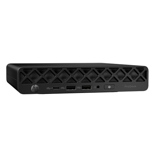 HP ProDesk 4 Mini G1i AI. Famiglia processore: Intel Core Ultra 5, Modello del processore: 225T. Memoria Interna: 16 GB, T