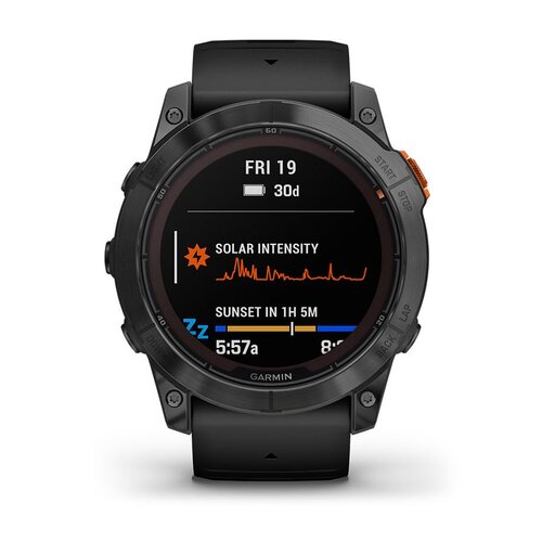 Garmin fēnix 7X Pro. Dimensioni diagonale schermo: 3,56 cm (1.4"), Tecnologia display: MIP, Risoluzione del display: 280 x