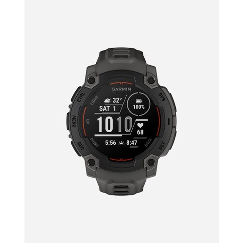 Garmin Instinct® E – 45 mm Black con cinturino in silicone Charcoal
