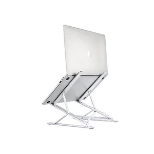 Hamlet Tiramisù PRO Supporto per Notebook da viaggio in alluminio per una corretta postura, richiudibile ed ergonomico. De