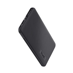 Powerbank Trust PRIMO 5.000 MAH - NERO - 50% PLASTICA RICICLATA 