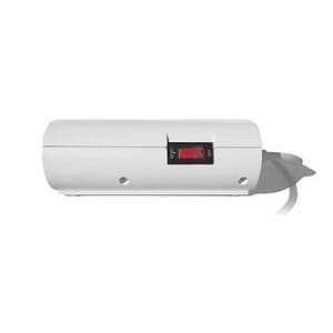 ITB - Multipresa da tavolo, 6 prese (4 italiane + 2 Schuko), 2 porte Usb, lunghezza cavo 3m.