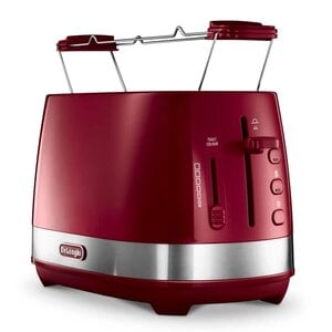 Tostapane DeLonghi CTLAP2203.R - 550 W - 2 Fette - Rosso