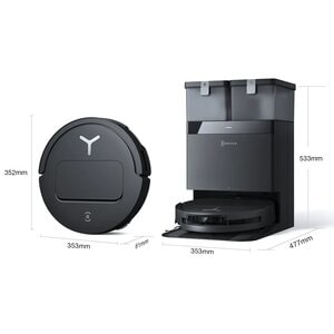 Ecovacs Deebot T50 Omni Gen 2, Sacchetto per la polvere, Nero, Rotondo, Sacchetto per la polvere, Carica, Purification, 63 dB