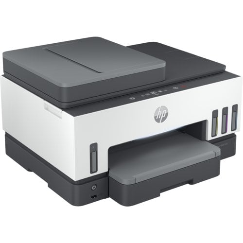 Stampante multifunzione a getto di inchiostro HP 7605 Smart Tank - Fotocopiatrice/Stampante/Scanner - 4800 x 1200 Stampa dpi