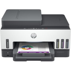 Stampante multifunzione a getto di inchiostro HP 7605 Smart Tank - Fotocopiatrice/Stampante/Scanner - 4800 x 1200 Stampa dpi