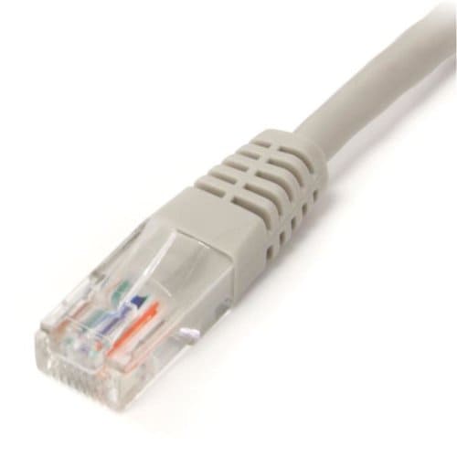 6FT GREY CAT5E ETHERNET CABLE RJ45 PATCH CABLE GIGABIT LAN CORD