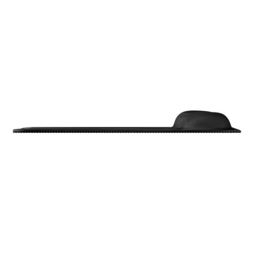 BLACK WAVE REST GEL CUSHION MOUSE PAD W/ WRIST REST ROHS