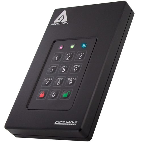 5TB AEGIS FORTRESS L3 USB 3.0 HW ENCRYPTED DRIVE