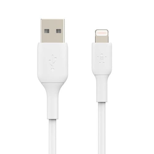 3M BOOST CHARGE LIGHTNING TO USB-A CABLE WHITE
