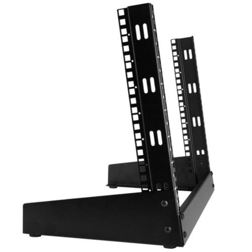 8U OPEN FRAME SERVER RACK 2 POST NETWORK AV EQUIPMENT RACK