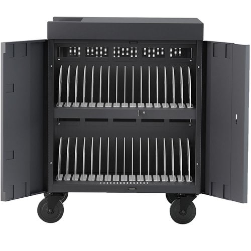 CUBE CHARGE CART 32 AC BACK PANEL 1.4INW SLOTS