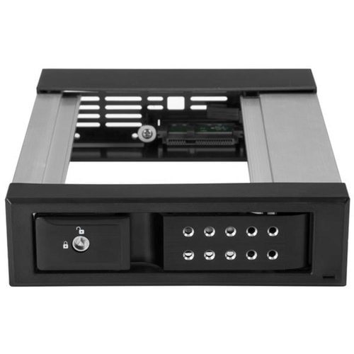 HARD DRIVE BAY MOBILE RACK SATA SAS HDD 5.25 TRAYLESS ADAPTER