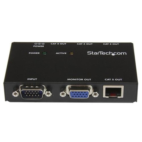 VGA VIDEO OVER CAT5 EXTENDER REMOTE VIDEO DISPLAY TRANSMITTER