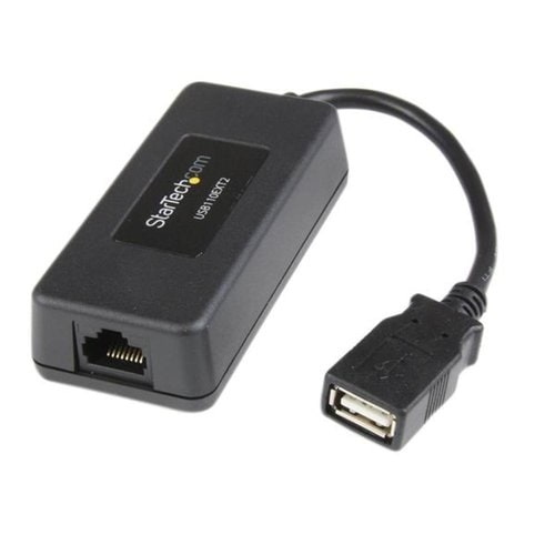 1 PORT USB EXTENDER OVER CAT5E OR CAT6 ETHERNET CABLE RJ45 131FT