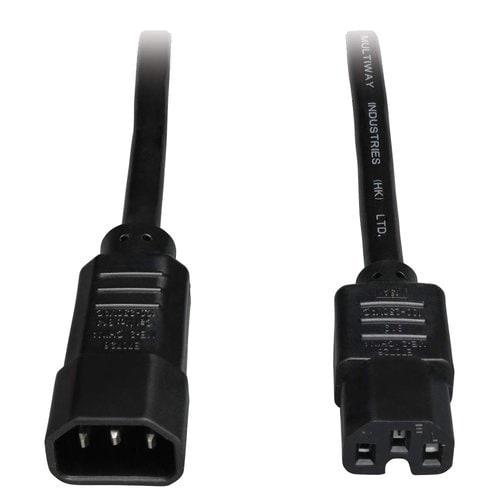 10FT COMPUTER POWER CORD 14AWG 15A C14 TO C15 HEAVY DUTY