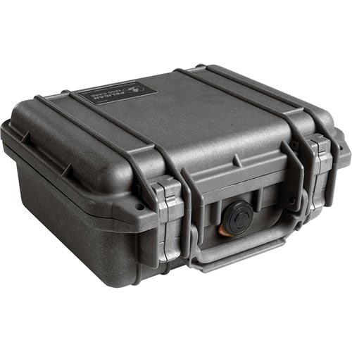 1200 HARD CASE BLACK W/FOAM 9.25X7.12X4.12 PICK N PLUCK FOAM