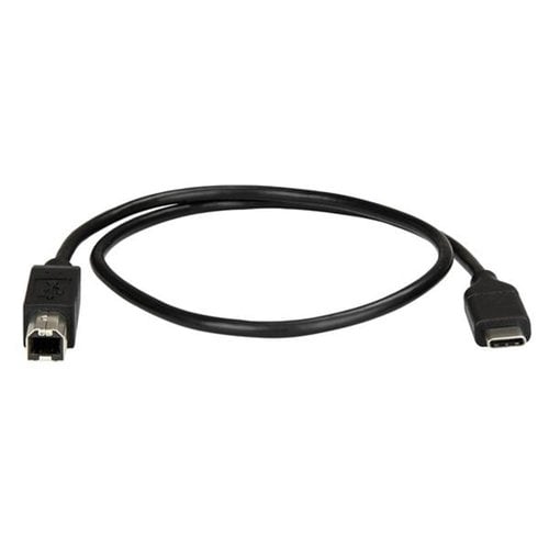 1.6FT USBC TO USB B PRINT CABLE USB 2.0 USB-C TO USB-B PRINTER CORD