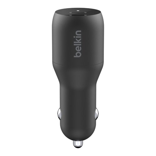 36W BOOST CHARGE DUAL USB-C CAR CHARGER