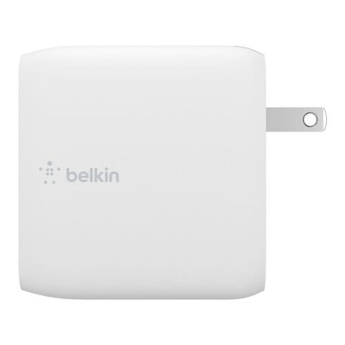 68W USB-C CHARGER GAN 2M PVC C-C CBL WHT 03-RETAIL BOX