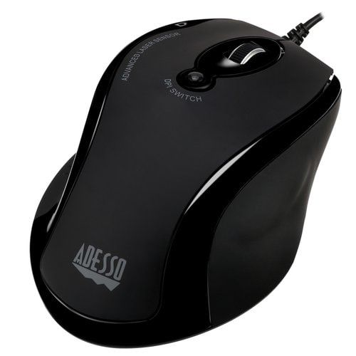 6BTN ERGONOMIC OPTICAL MOUSE DPI 800/1200/1600/2400 SCROLL WHEEL