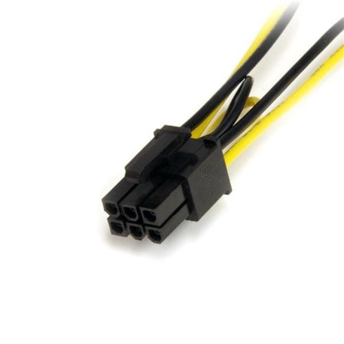 6IN SATA TO PCI EXPRESS CARD POWER ADAPTER 2X 15 PIN TO 6 PIN