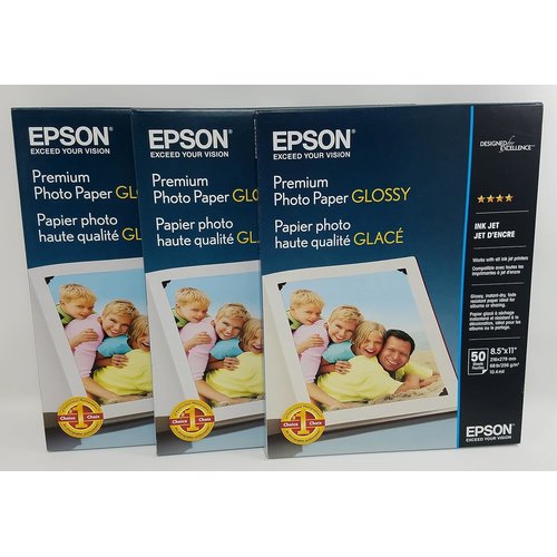 50 SHEET 8.5X11 LTR PREMIUM GLOSSY PHOTO PAPER