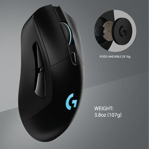 G703 HERO MOUSE BLACK