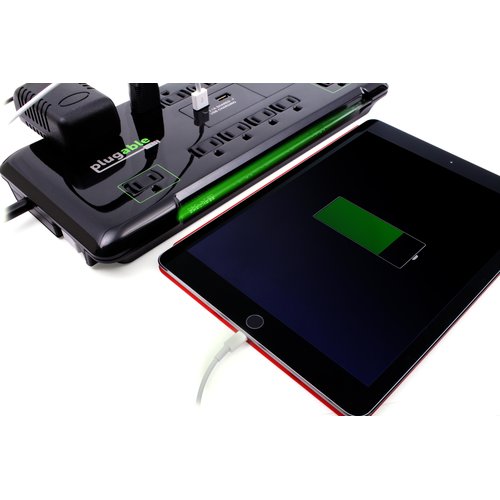 PLUGABLE PS12-USB2B SURGE POTECTOR POWER STRIP
