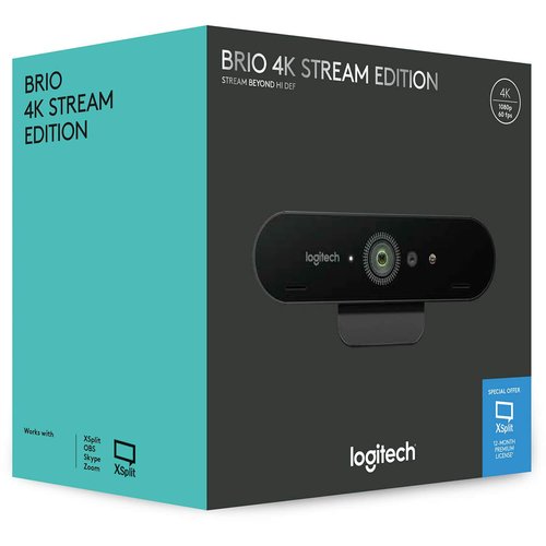 BRIO 4K PRO WEBCAM BROWN BOX B2B.