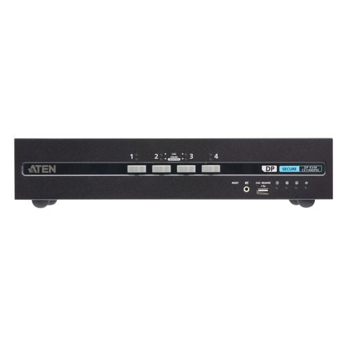 4-PORT USB DP DUAL DISPLAY PP4.0 SECURE KVM W/ CAC SUPPORT