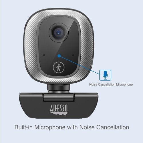 1080P HD FACE TRACKING WEBCAM H.264 FIXED FOCUS USB
