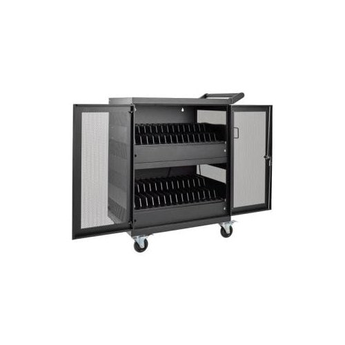 32 PORT CHARGING STATION CART AC CHROMEBOOKS LAPTOPS TABLETS