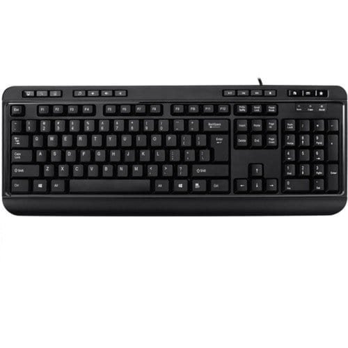 118KEY MULTIMEDIA KEYBOARD USB 3-PORT USB 2.0 HUB  14 HOT KEYS
