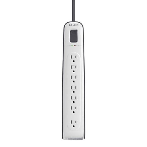 7OUT SURGE PROTECTOR 12FT CORD TELEPHONE PROTECTION
