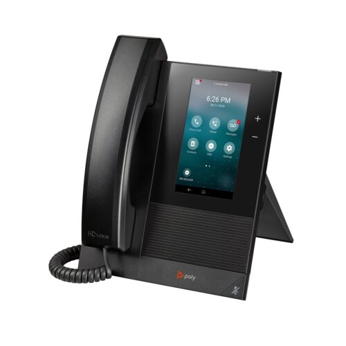 POLY CCX 400 BUSINESS MEDIA PHONE WITH OPEN SIP AND POE-ENABLED