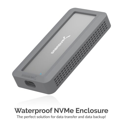 USB C NVME ENCLOSURE IP67 RUGGED WATERPROOF