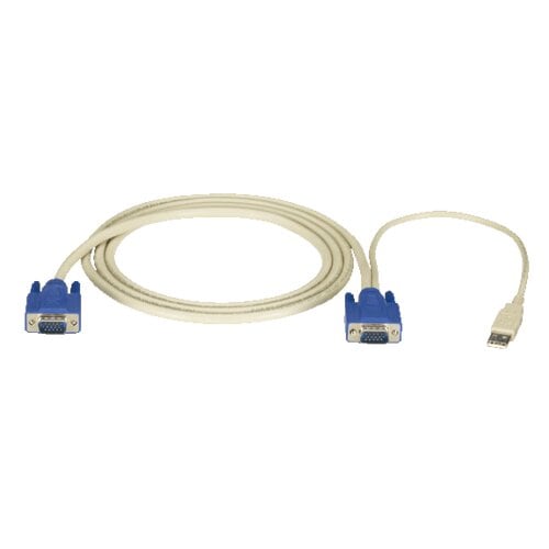 10FT KVM CPU CABLE VGA USB EC S ERIES