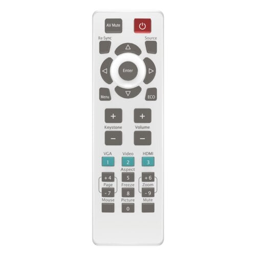 INFOCUS PROJECTOR REPLACEMENT REMOTE WHITE INREMOTE1