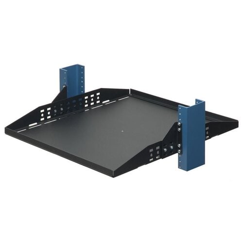 2POST RELAY RACK SHELF 20IN SOLID ADJ FLANGES CONFIGURABLE