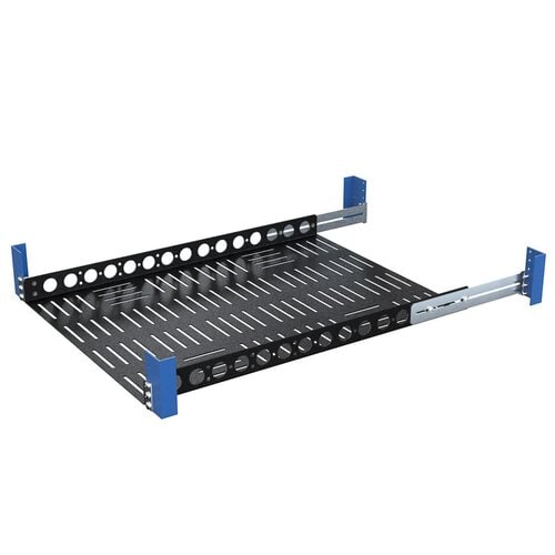 4POST SERVER RACK SHELF FIXED SHELF 100LB CAPACITY